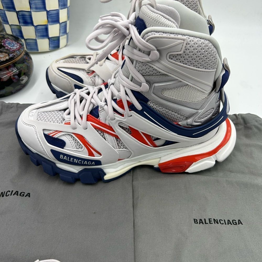 Men's Balenciaga track high top sneakers size 42 - Picture 14 of 14